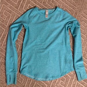 Ivivva Aqua Long Sleeve Girls Shirt